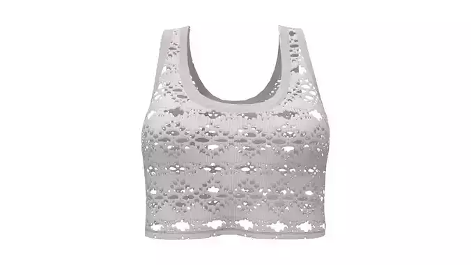 Loose Crop Vest Tank Top