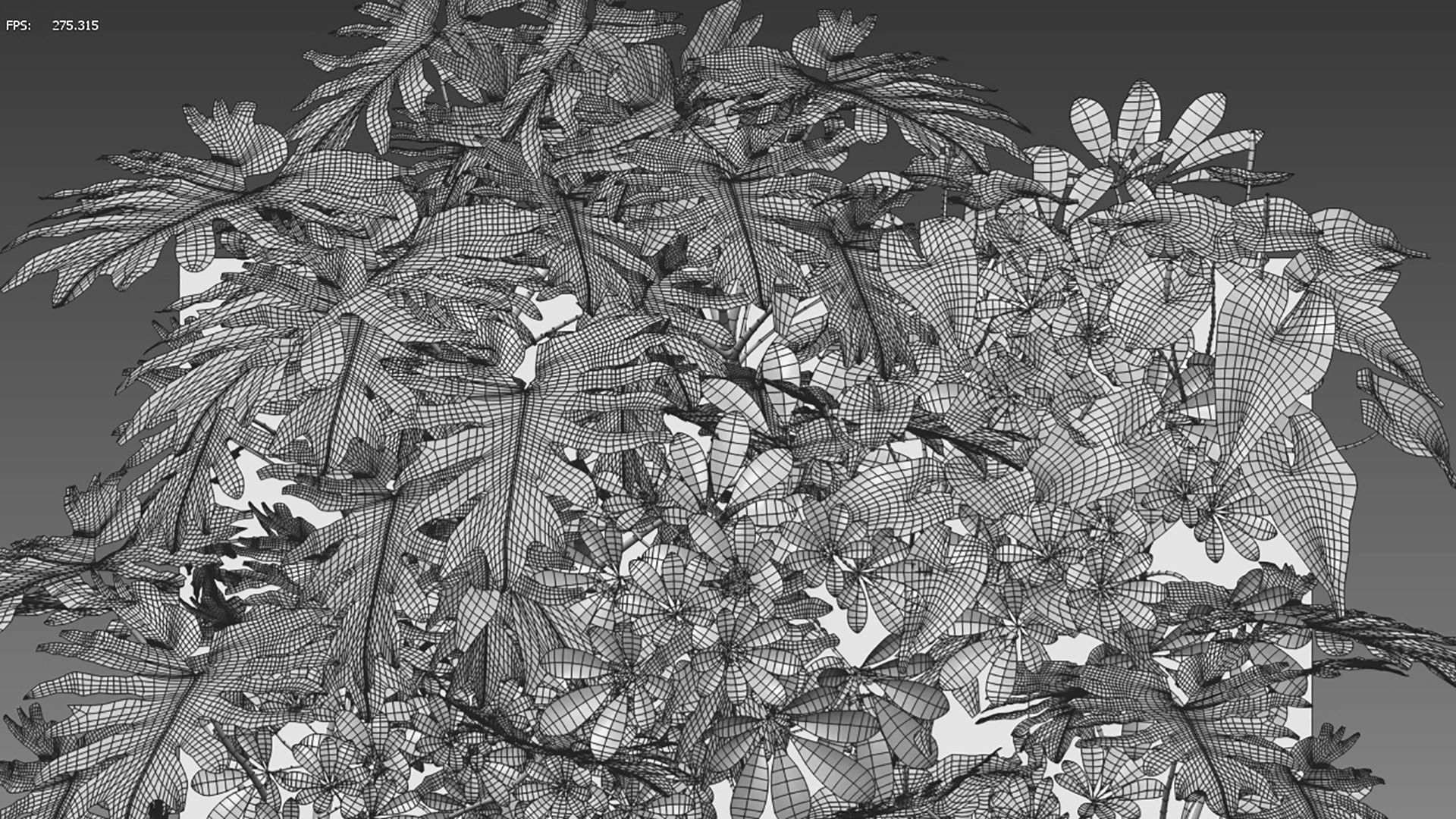 Vertical garden 14 3D model_5