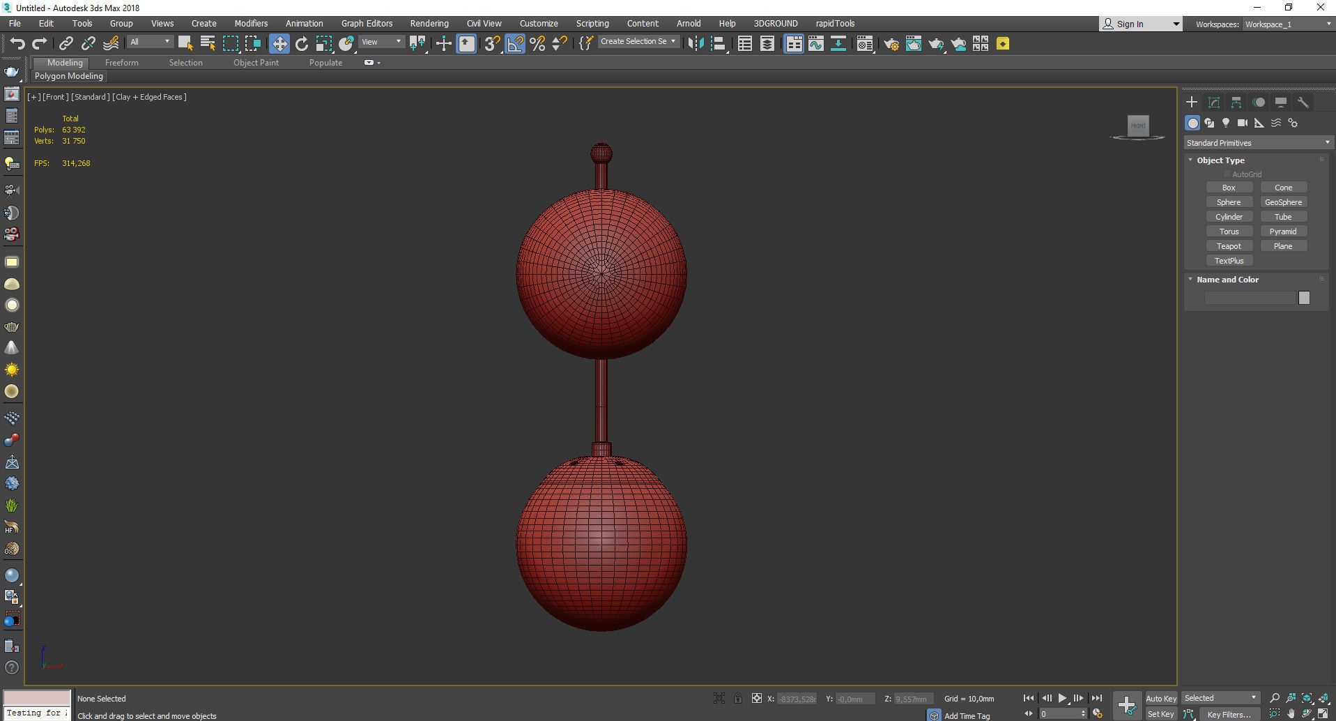 Vele Luce Modena Low-poly 3D model_2