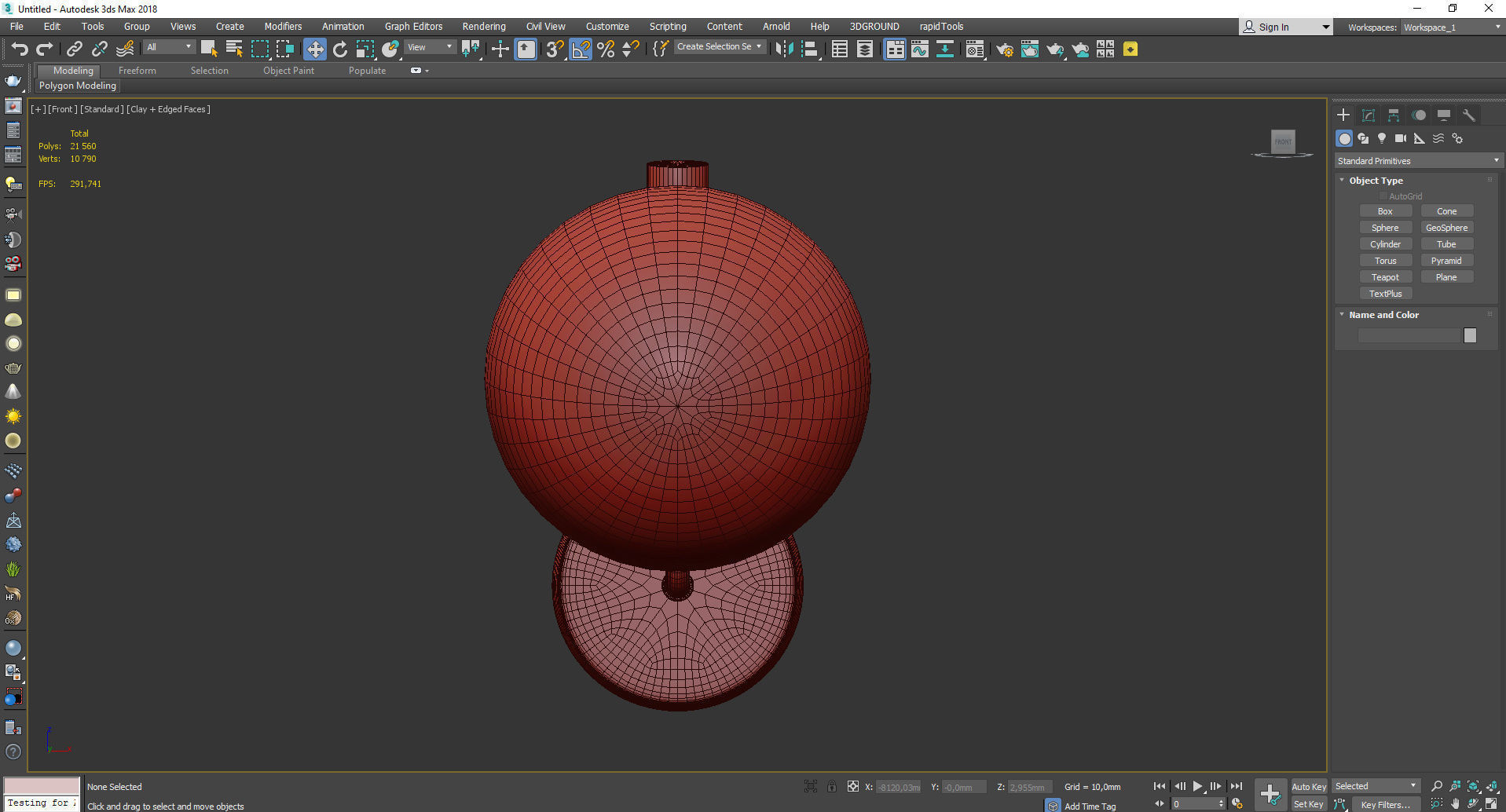 Freya Paolina Low-poly 3D model_2