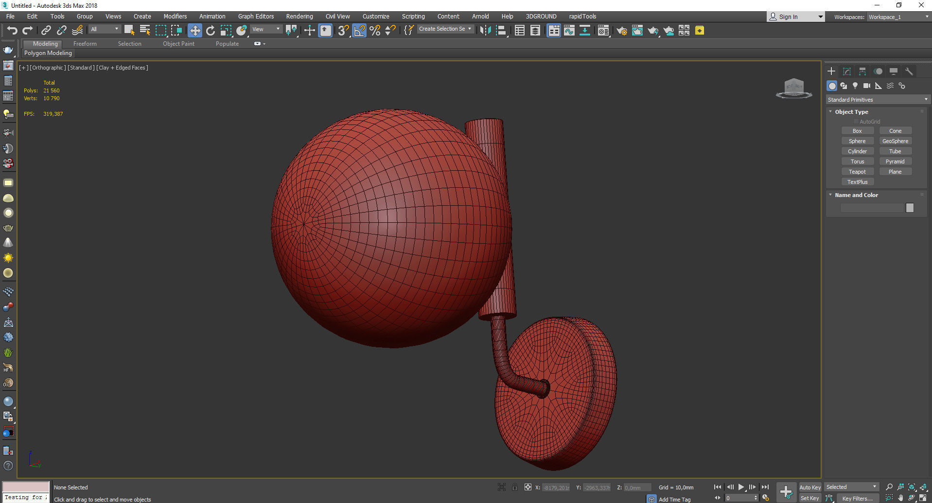 Freya Paolina Low-poly 3D model_3