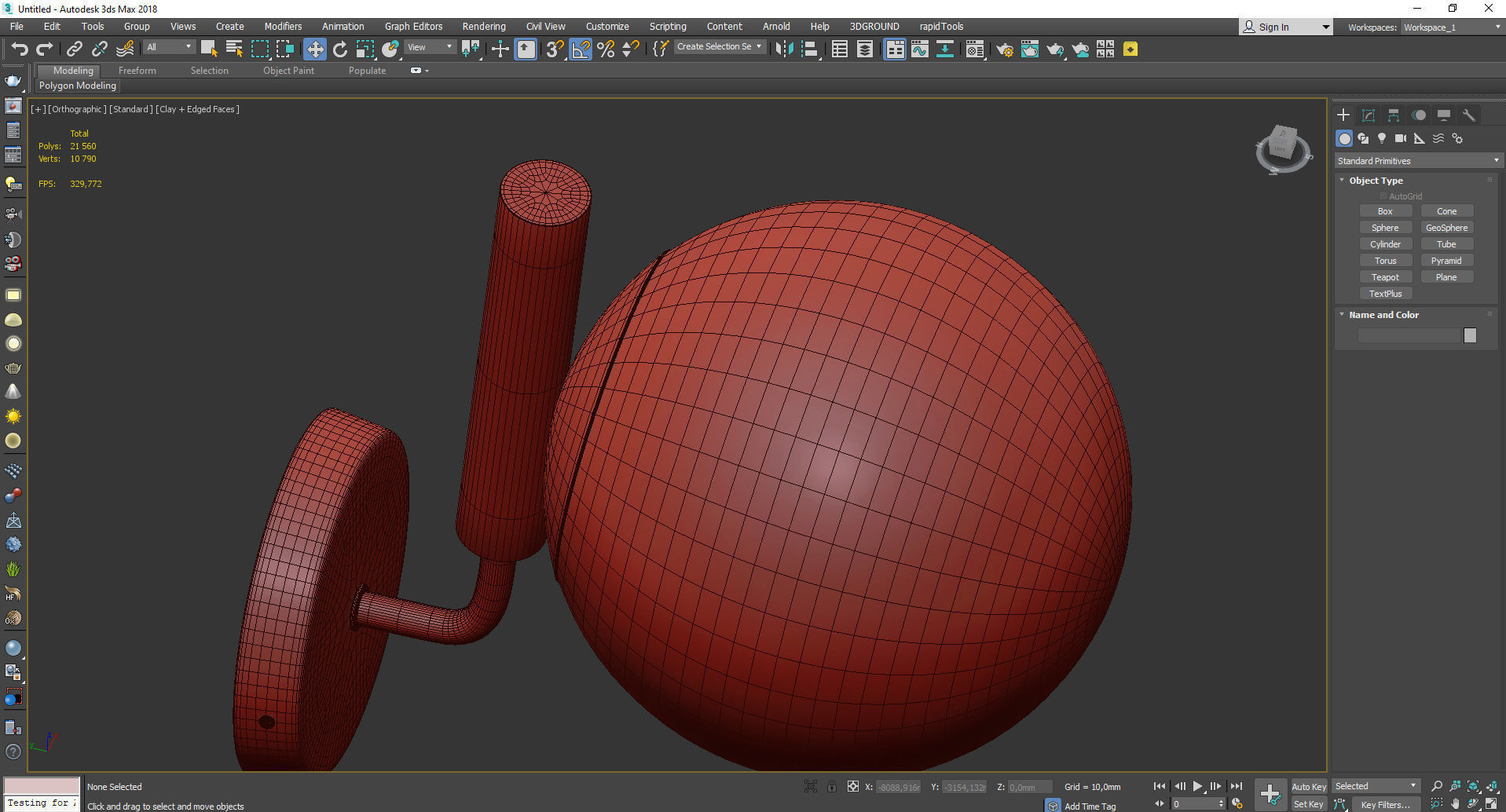Freya Paolina Low-poly 3D model_4