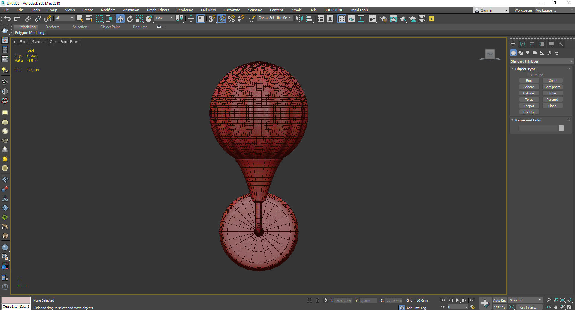 Rivoli Adora Low-poly 3D model_2