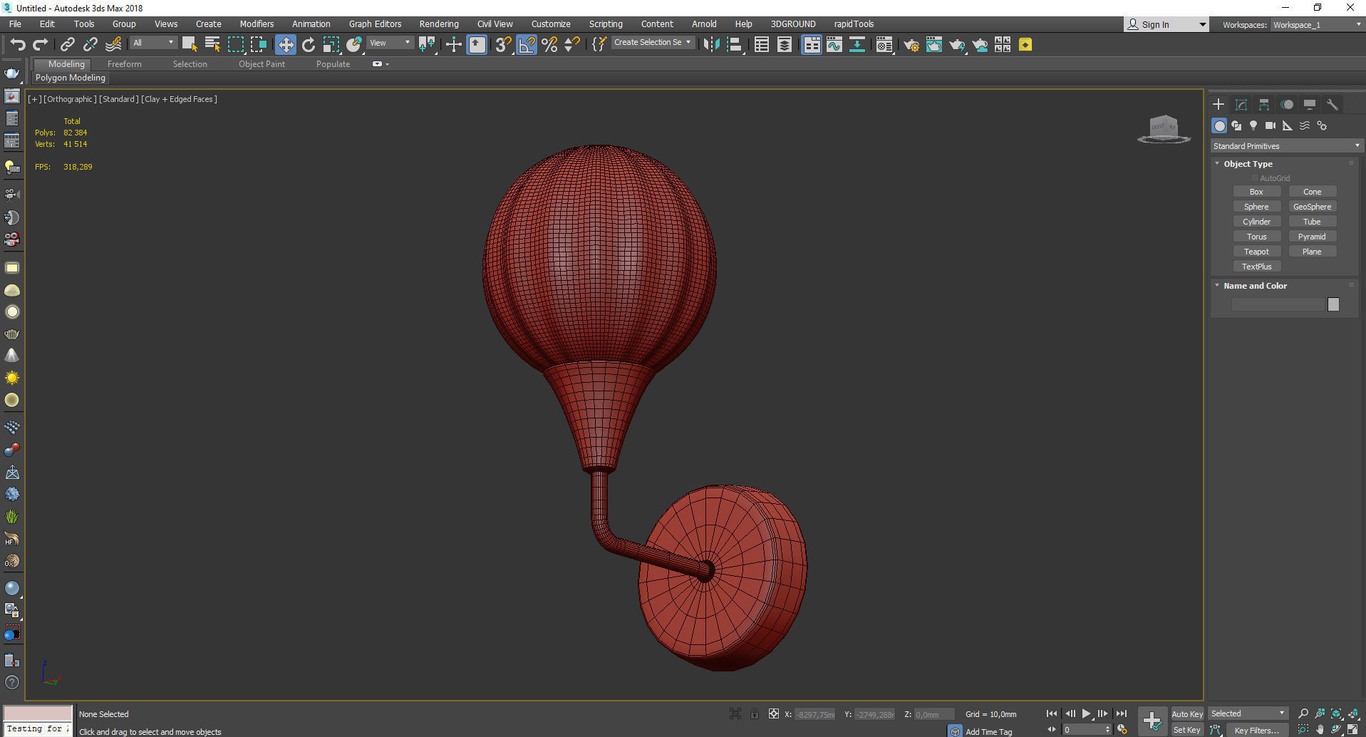 Rivoli Adora Low-poly 3D model_3