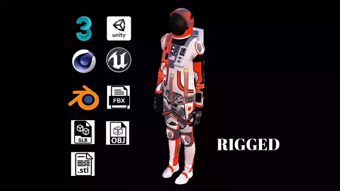 Astronaut Spacesuit Us