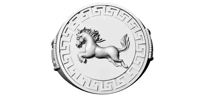 Horse Rings 3D print model