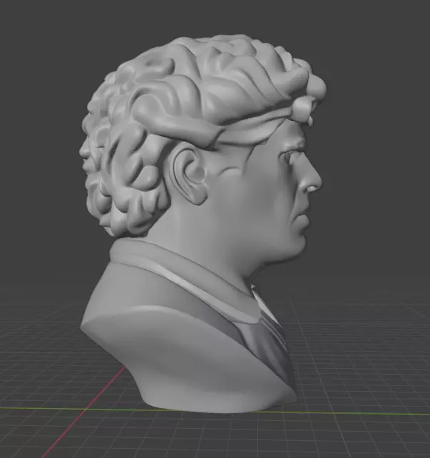 Diego Maradona 3D print model_3