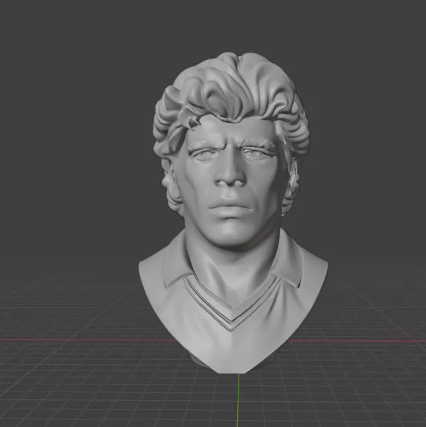 Diego Maradona 3D print model_1