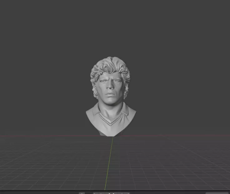 Diego Maradona 3D print model_0