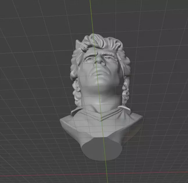 Diego Maradona 3D print model_7