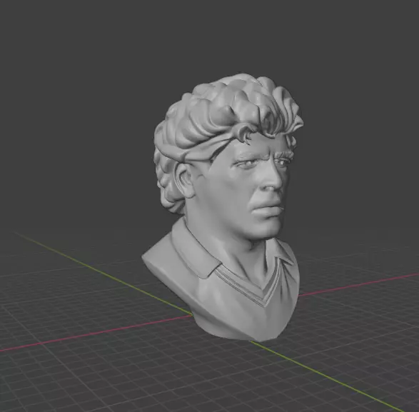 Diego Maradona 3D print model_2