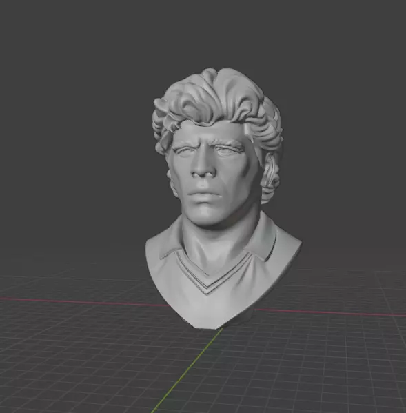Diego Maradona 3D print model_12