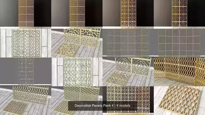 Decorative Panels Pack 4