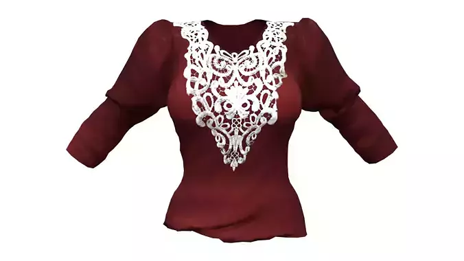 Ladies Massive Shoulders Top