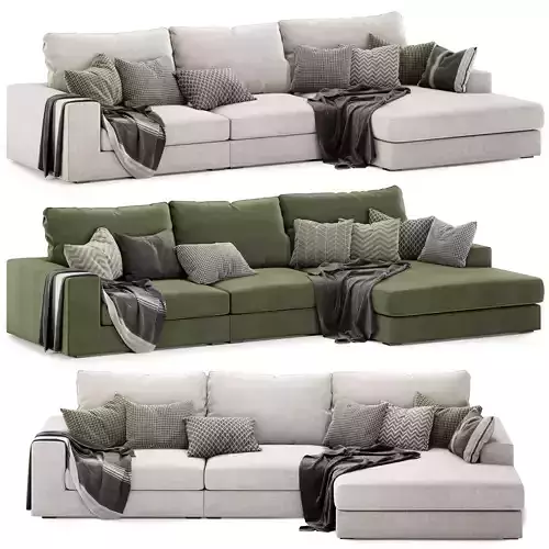 Beta Summit Right Chaise Sectional sofa