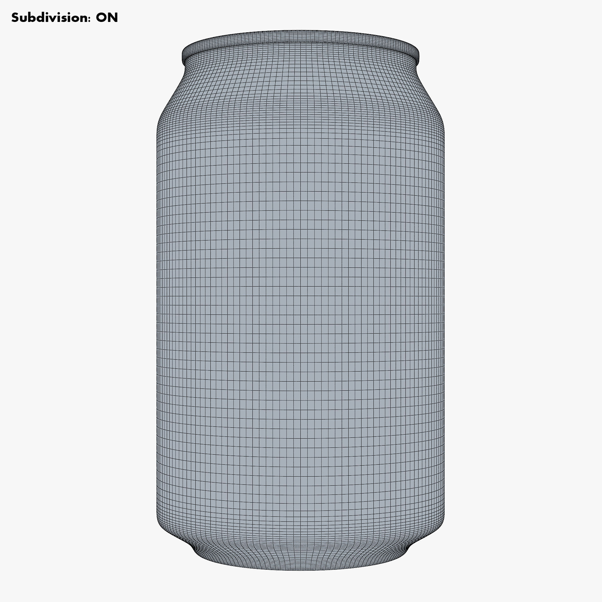 Aluminum Standard Can 330ml v 1 3D model_10