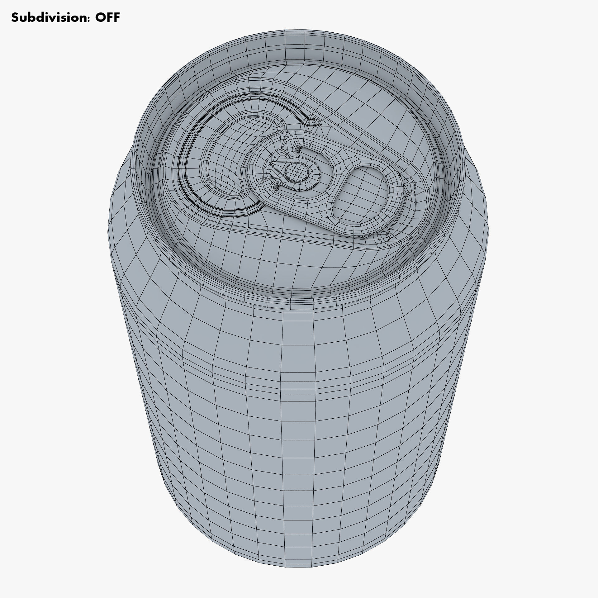 Aluminum Standard Can 330ml v 1 3D model_13