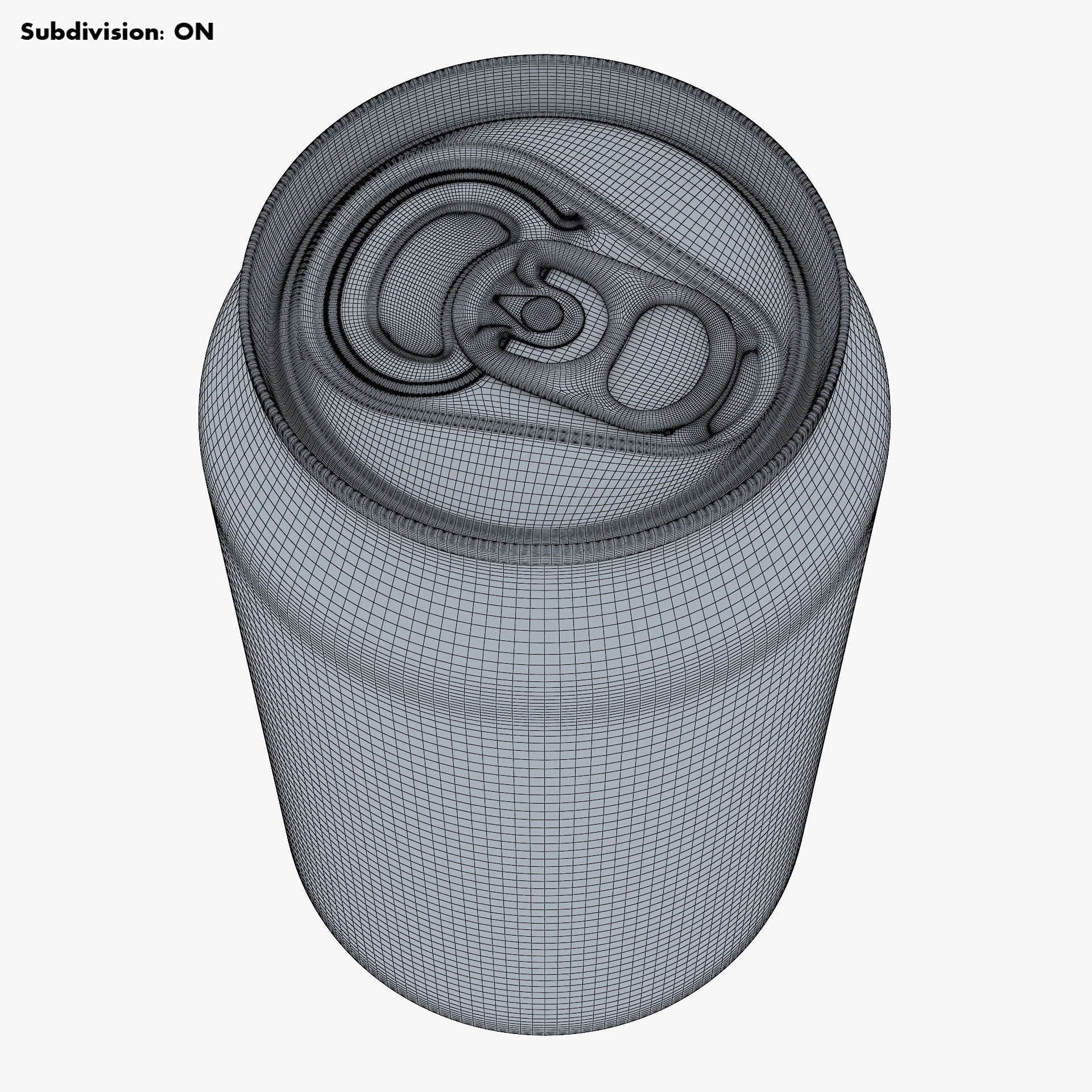 Aluminum Standard Can 330ml v 1 3D model_12