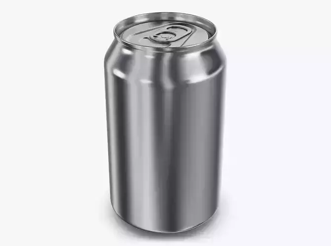 Aluminum Standard Can 330ml v 1 3D model