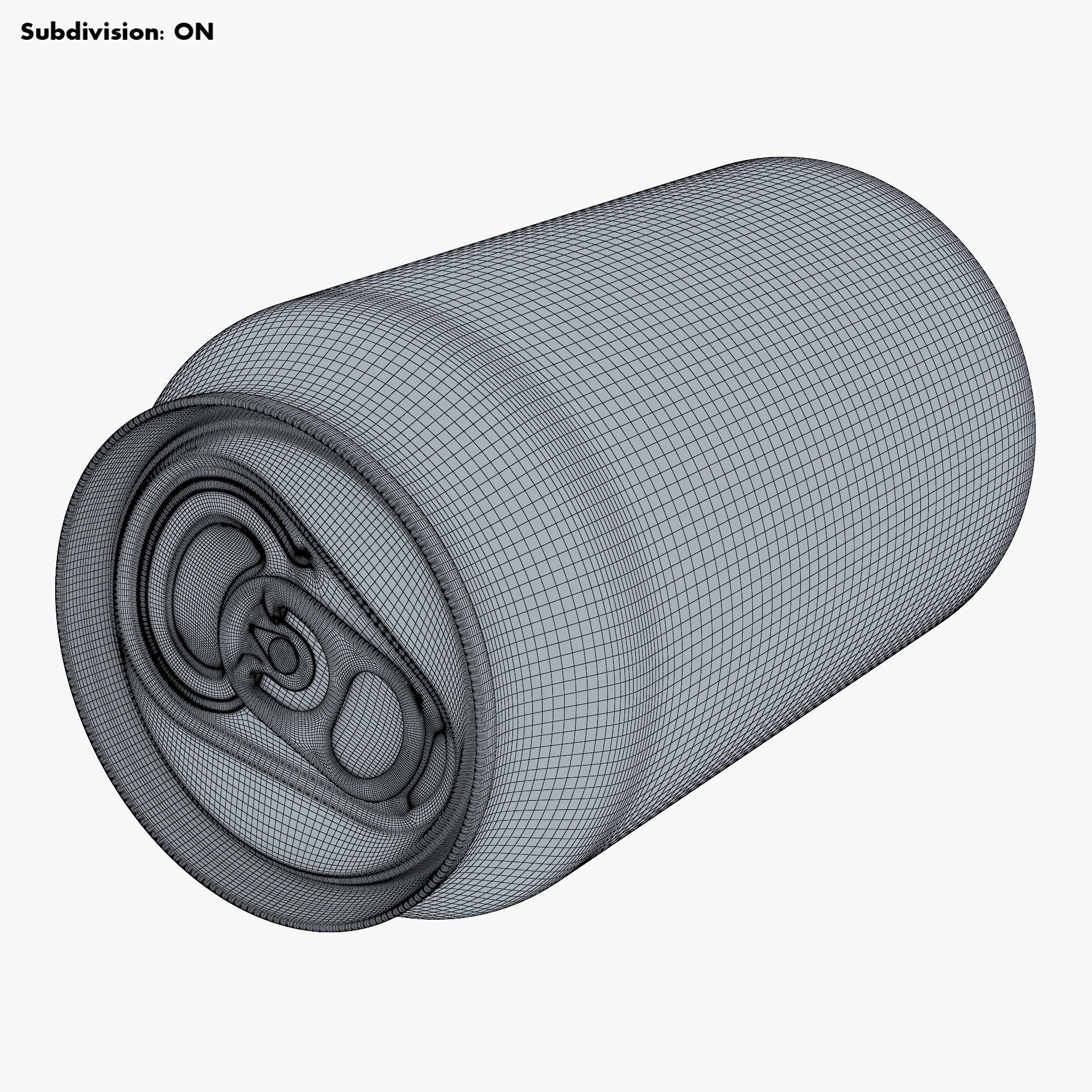 Aluminum Standard Can 330ml v 1 3D model_16