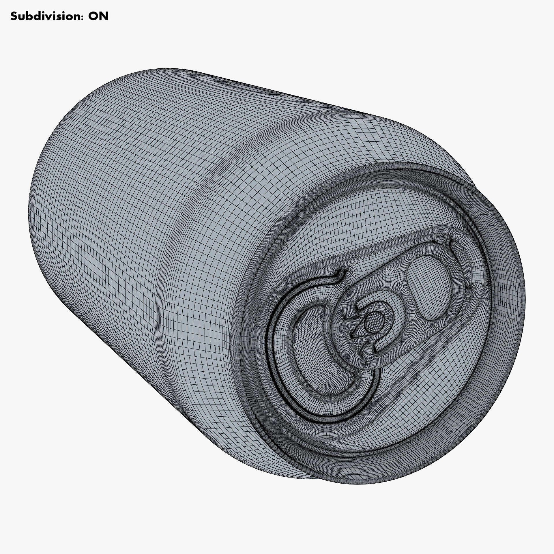 Aluminum Standard Can 330ml v 1 3D model_20