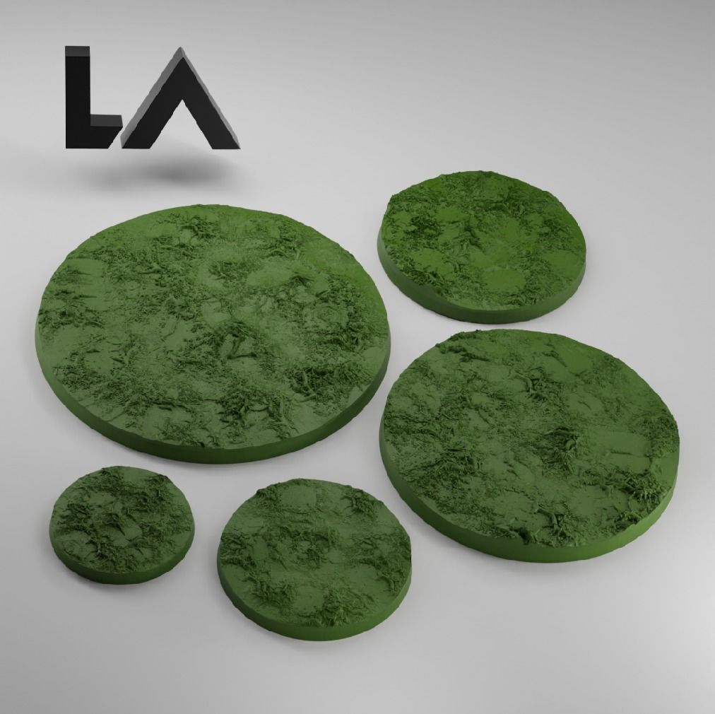 HD Base Set 2 - Woodland Roots 3D print model_1