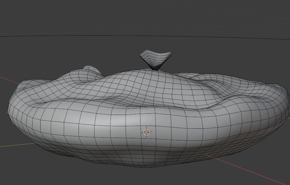 Large Ecstasy Bag  Low-poly 3D model_4