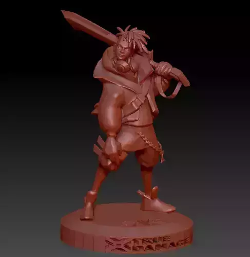 True damage ekko 3D print model