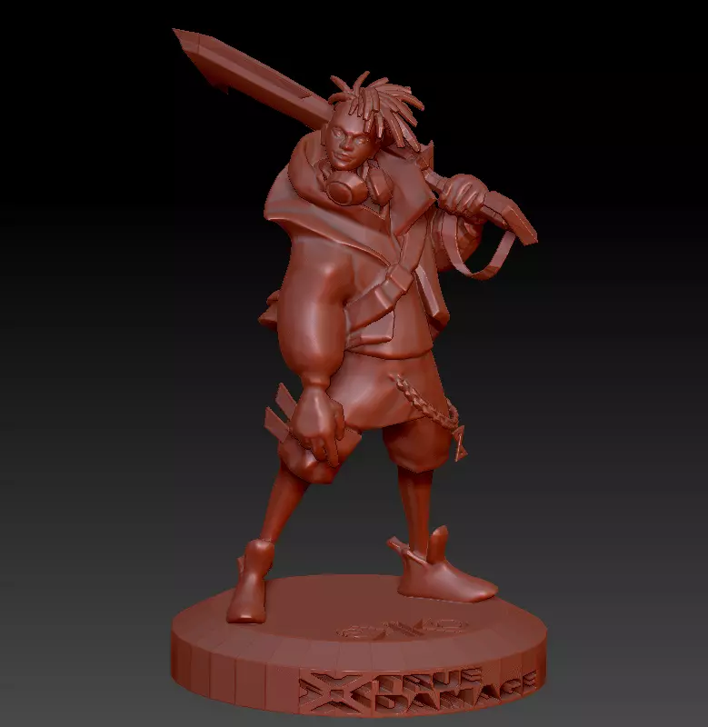 True damage ekko 3D print model