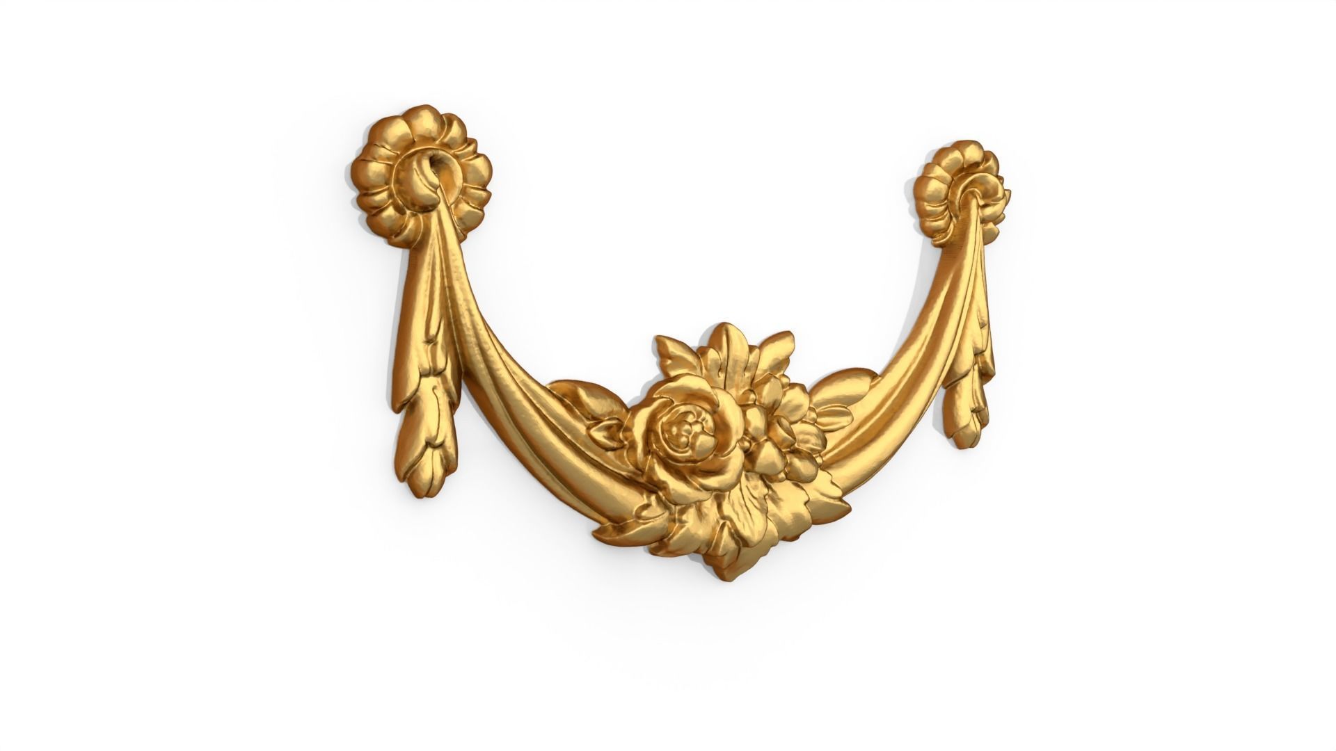 Classic decor ornament 191 3D print model_1