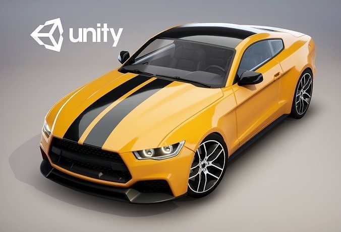 Realistic Car HD 05 Low-poly 3D model