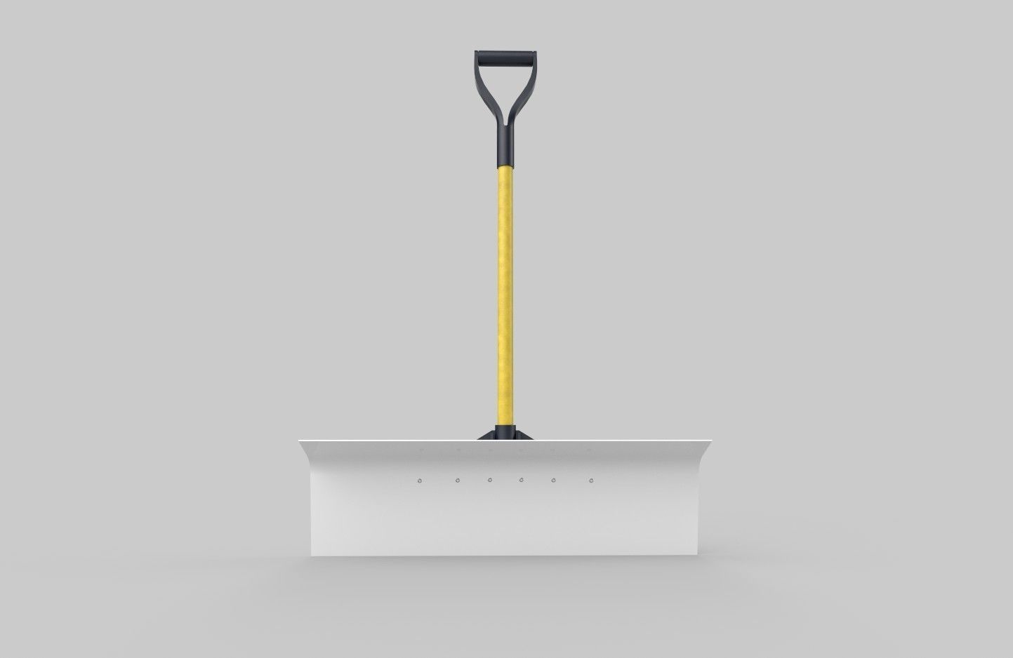 Snow Shovel 01 Low-poly 3D model_17