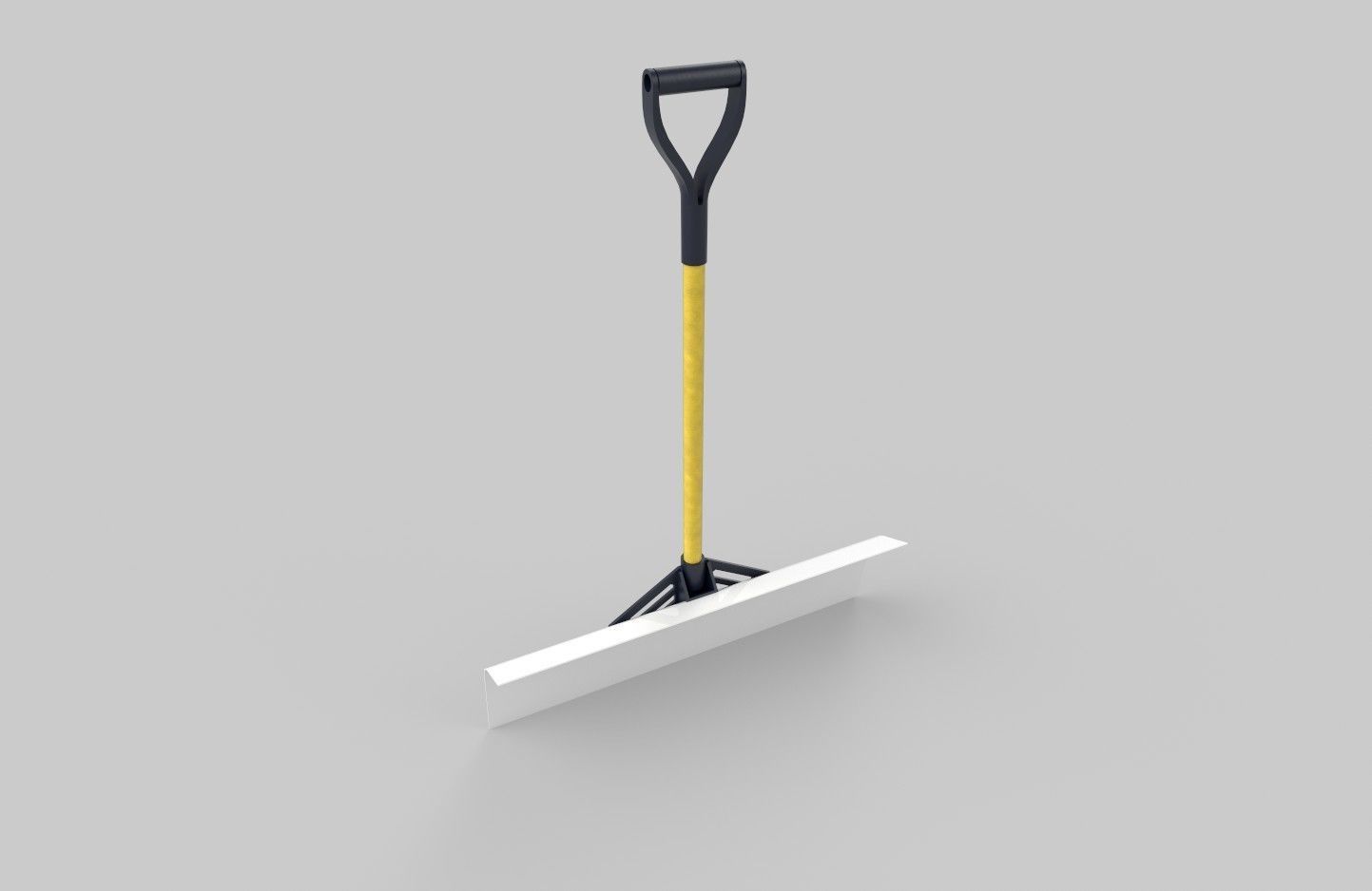 Snow Shovel 01 Low-poly 3D model_27