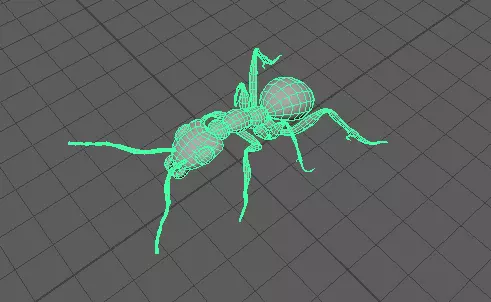Ant 3D model fbx 3D model_0