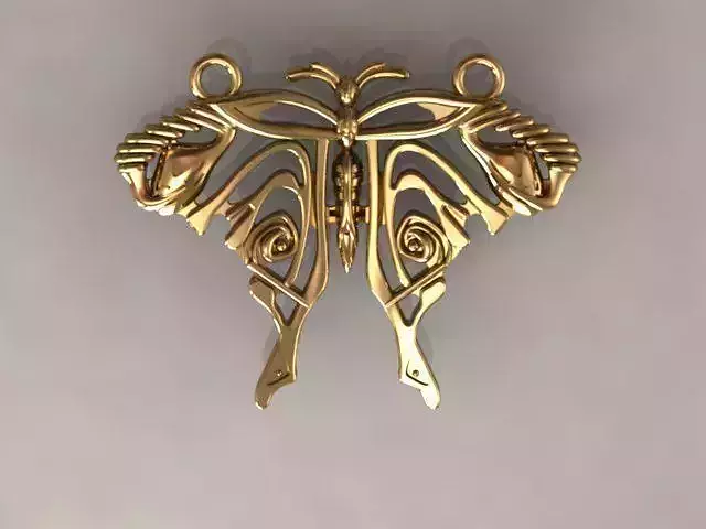 butterfly pendant