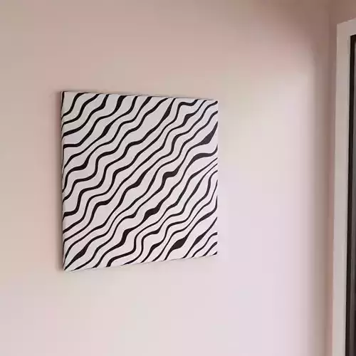 Picture 3 wavy wall art
