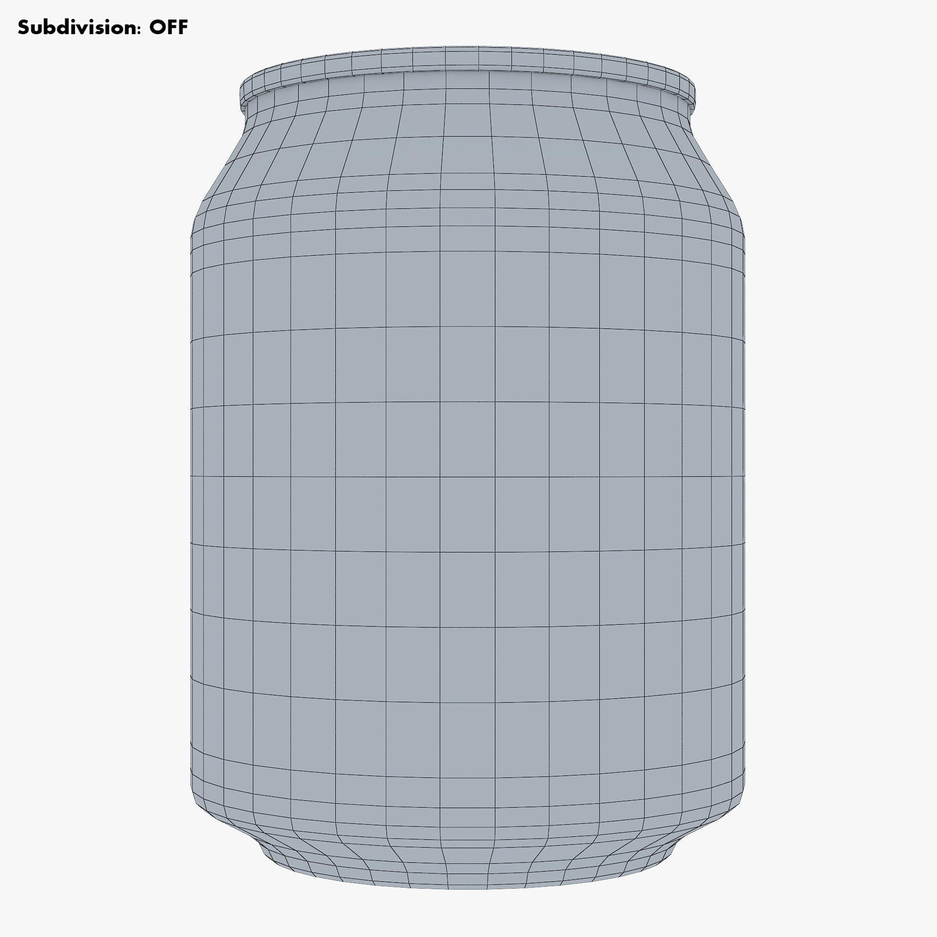 Aluminum Stubby Can 250ml v 1 3D model_11