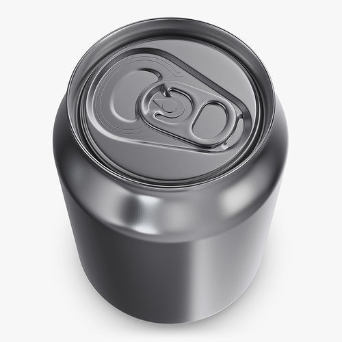Aluminum Stubby Can 250ml v 1 3D model 3