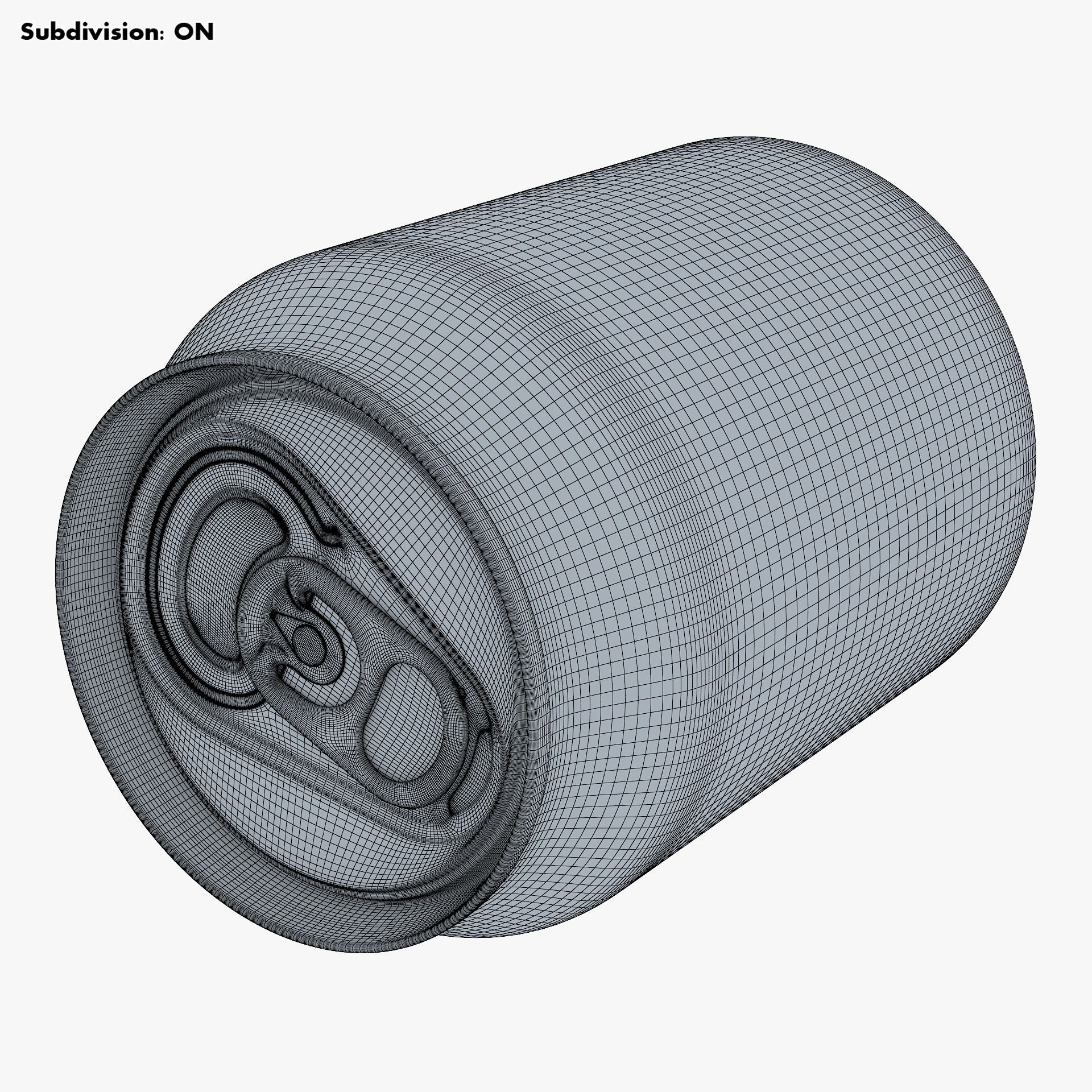 Aluminum Stubby Can 250ml v 1 3D model_16