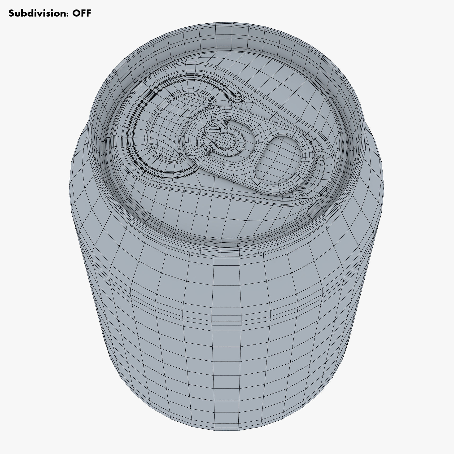 Aluminum Stubby Can 250ml v 1 3D model_13