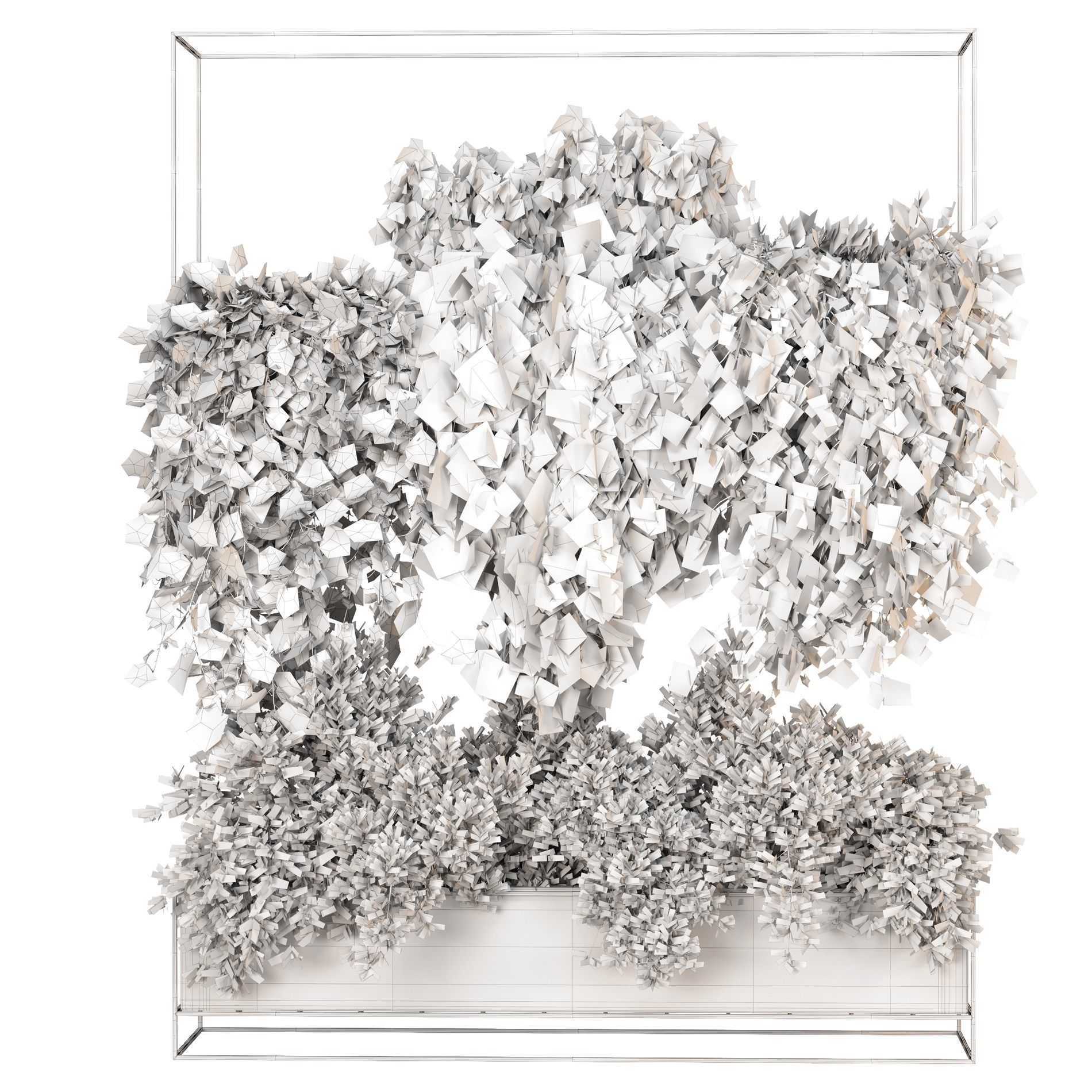 Indoor Hanging Plants - Set 03 3D model_4