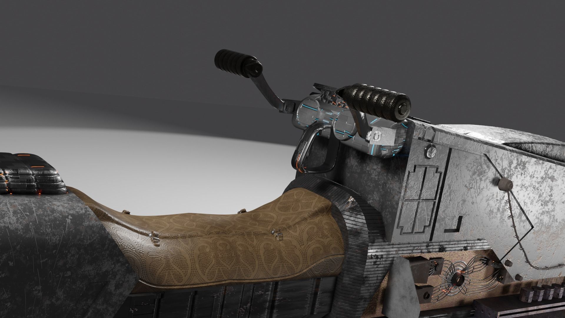 StarWars Treadspeeder 125-Z 3D model_2