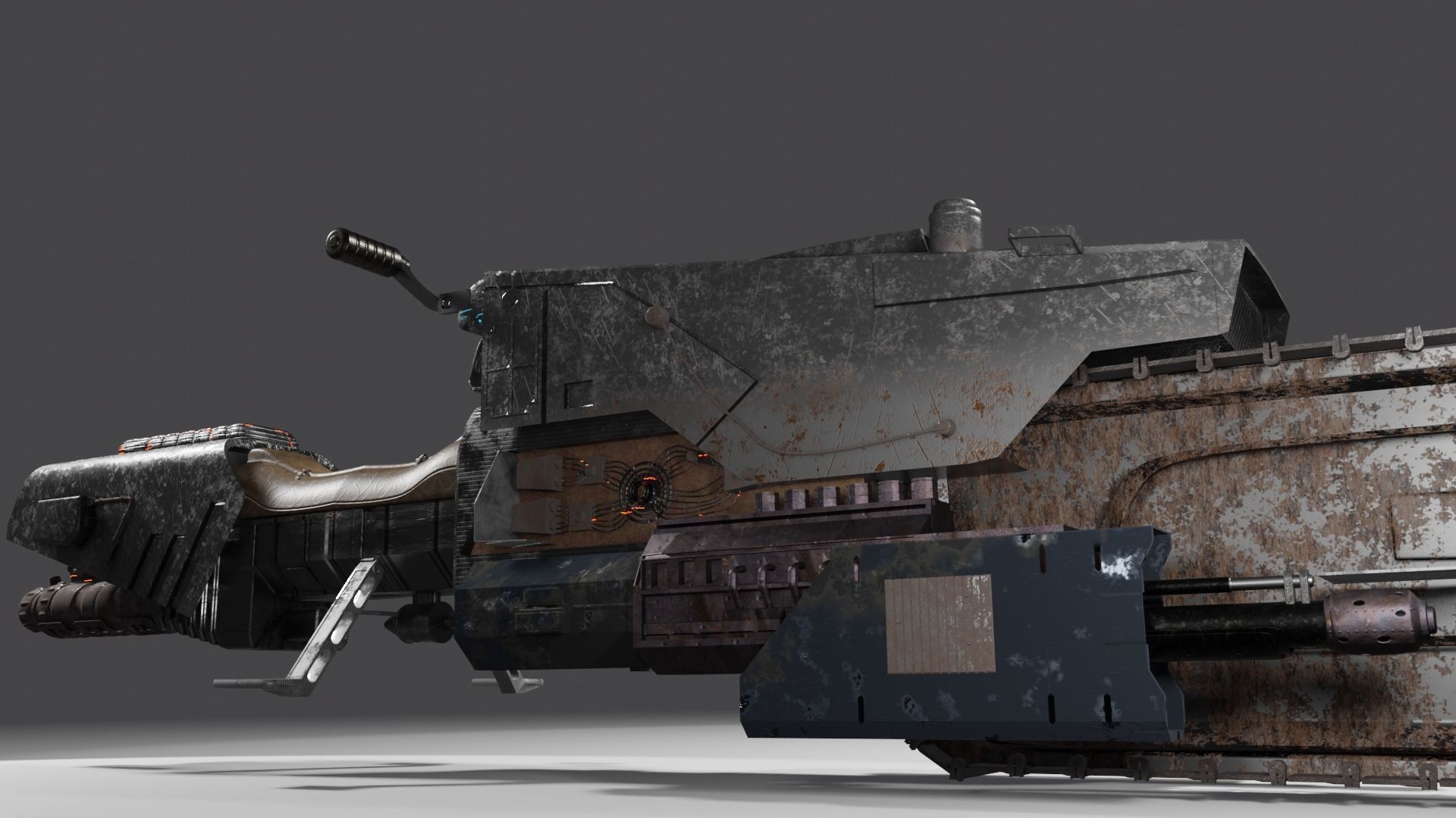 StarWars Treadspeeder 125-Z 3D model_7