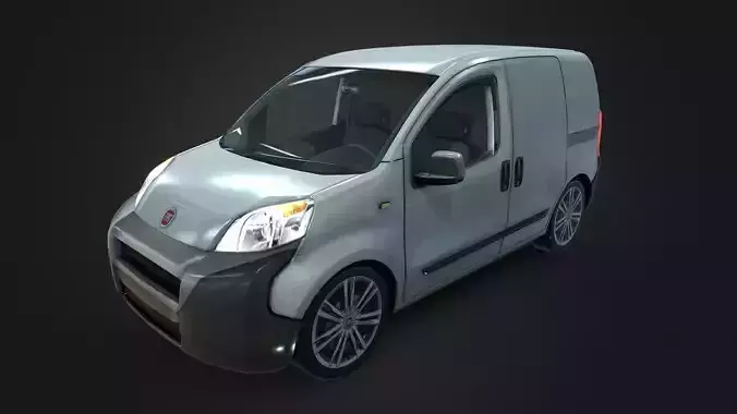 Fiat Fiorino Commercial Van and Interior