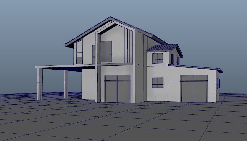 house 3D model_2