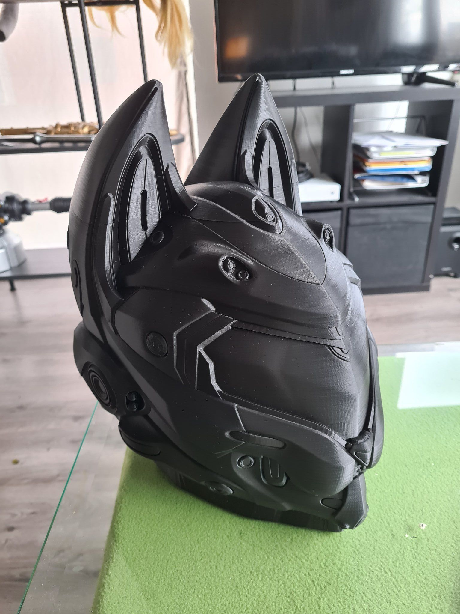 STL models helm for Yui Spec Ops Cat 3D print model_5