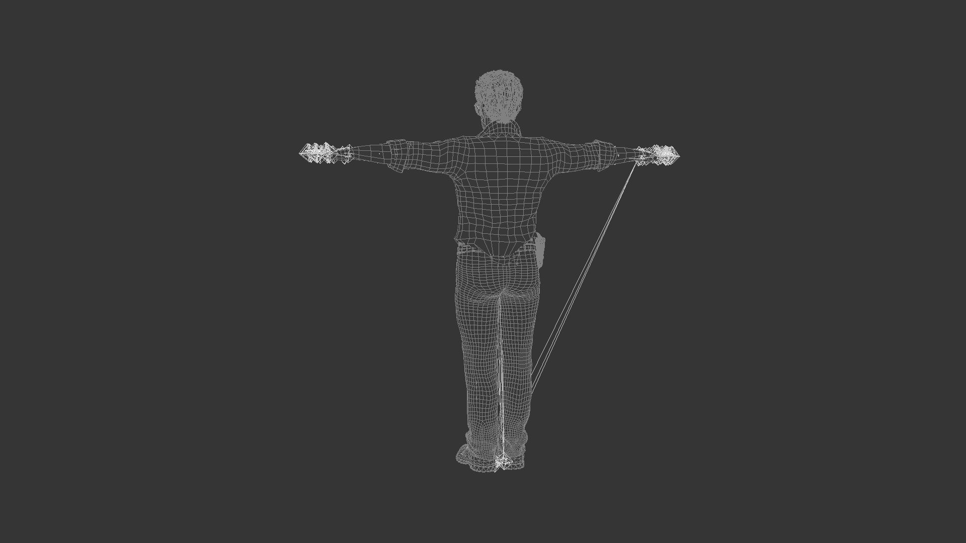 Mexican Trafficker Low-poly 3D model_8