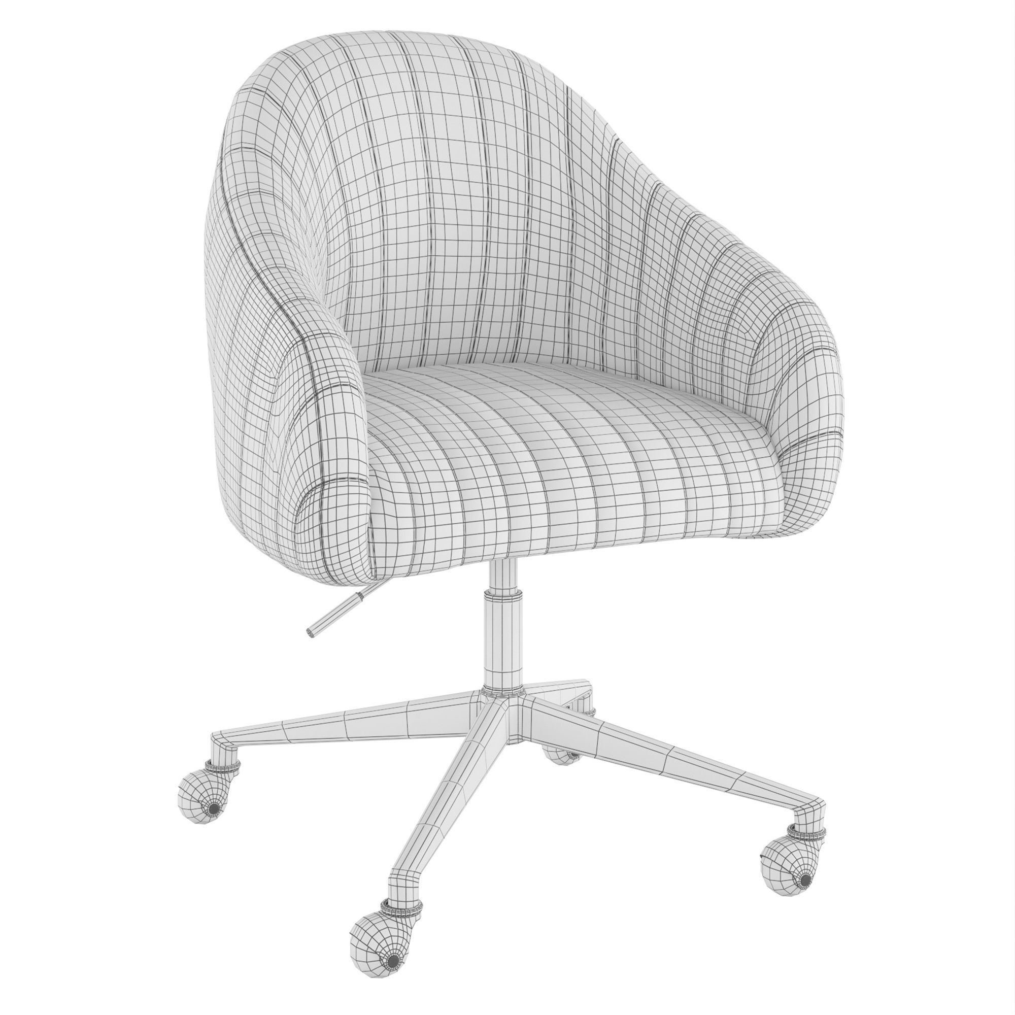 Office Chair June 3D model_2