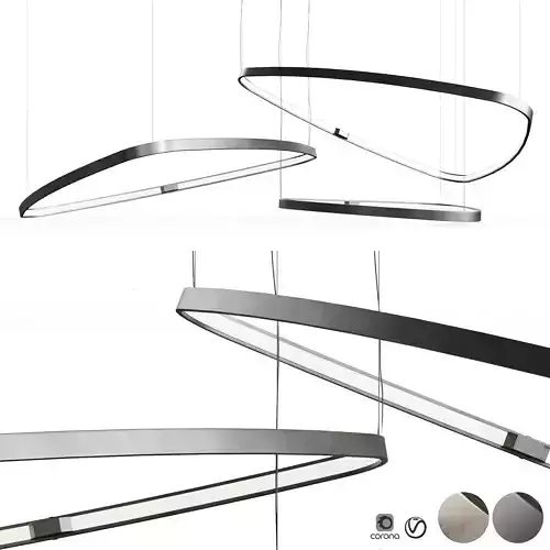 LuxLucia Casa Triangle Pendant Lamp