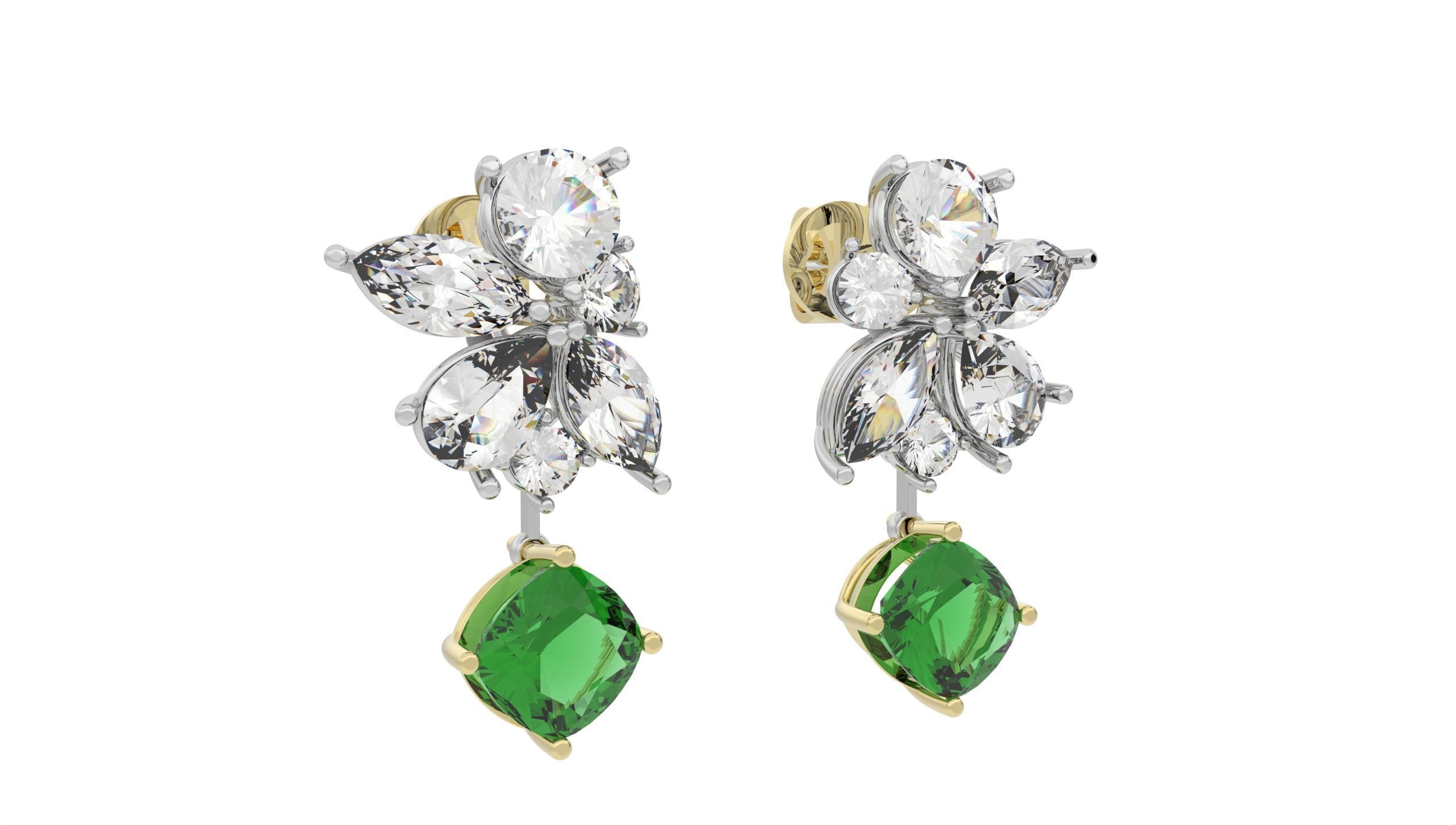 Beautiful Earring  3D print model_44